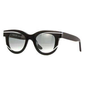A0760Z New THIERRY LASRY Black Wayfarer Icecreamy 101 Sunglasses Women